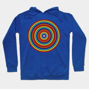 Colorful Circular Kaleidoscope Hoodie